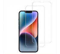 Protection d'écran en verre trempé 2-pack pour iPhone 17e / 16e / 14 / 13 / 13 Pro