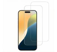 Accezz Accezz Protection d'écran en verre trempé 2-pack pour iPhone 18 Pro / 17 Pro / 17 / 16 Pro Transparent