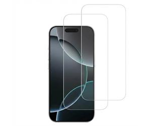 Accezz Accezz Protection d'écran en verre trempé 2-pack pour iPhone Air Transparent