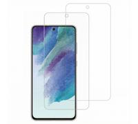 Accezz Accezz Protection d'écran en verre trempé 2-pack pour Samsung Galaxy S21 FE Transparent