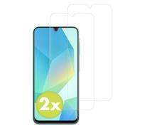 Accezz Accezz Protection d'écran en verre trempé 2-pack Samsung Galaxy A16 / A17 / A26 Transparent