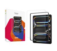 Accezz Protection d'écran en verre trempé avec applicateur pour Apple iPad Pro 13 (2024) M4