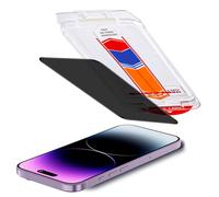 Accezz Accezz Protection d'écran en verre trempé avec filtre de confidentialité + Applicateur iPhone 17e / 16e / 14 / 13 / 13 Pro Transparent