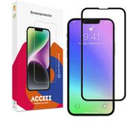 Accezz Accezz Protection d'écran en verre trempé Full Cover pour iPhone 13 Mini Transparent