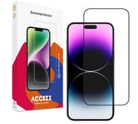 Accezz Protection d'écran en verre trempé Full Cover pour Apple iPhone 15 Pro Max