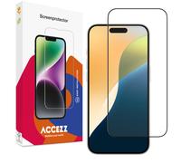 Accezz Accezz Protection d'écran en verre trempé Full Cover pour iPhone 18 Pro / 17 / 17 Pro / 16 Pro Transparent