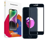 Accezz Accezz Protection d'écran en verre trempé Full Cover pour iPhone SE (2022 / 2020) / 8 / 7 / 6(s) Transparent