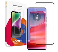 Accezz Accezz Protection d'écran en verre trempé Full Cover pour Motorola Edge 50 Pro Transparent