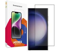 Accezz Accezz Protection d'écran en verre trempé Full Cover pour Samsung Galaxy S23 Ultra Transparent