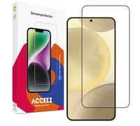 Accezz Accezz Protection d'écran en verre trempé Full Cover pour Samsung Galaxy S24 Plus / S25 Plus Transparent