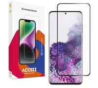 Accezz Protection d'écran en verre trempé Full Cover pour Samsung Galaxy S20 Plus