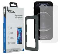 Accezz Protection d'écran en verre trempé Glass + Applicateur pour Apple iPhone 12 Pro Max