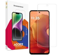 Accezz Accezz Protection d'écran en verre trempé Motorola Moto G15 / G15 Power Noir
