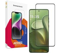Accezz Accezz Protection d'écran en verre trempé pour Motorola Edge 60 Pro Transparent