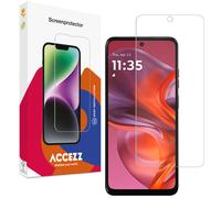 Accezz Accezz Protection d'écran en verre trempé pour Motorola Moto G05 / E15 Noir