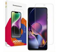 Accezz Accezz Protection d'écran en verre trempé pour Motorola Moto G54 Transparent
