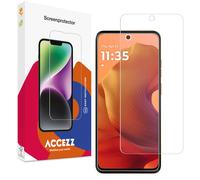 Accezz Accezz Protection d'écran en verre trempé pour Motorola Moto G57 Power Transparent