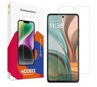 Accezz Accezz Protection d'écran en verre trempé pour Motorola Moto G75 5G Transparent
