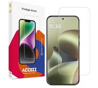 Accezz Accezz Protection d'écran en verre trempé pour Motorola Moto G77 Transparent