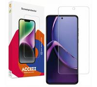 Accezz Accezz Protection d'écran en verre trempé pour Motorola Moto G84 Transparent