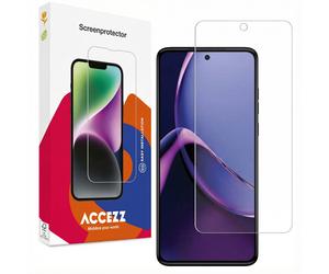 Accezz Accezz Protection d'écran en verre trempé pour Motorola Moto G84 Transparent
