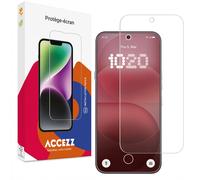 Accezz Accezz Protection d'écran en verre trempé pour Nothing Phone (4a) Pro Transparent