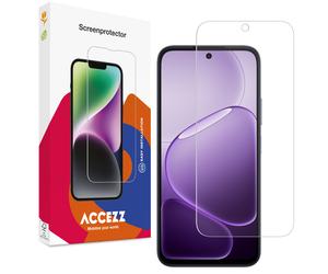 Accezz Accezz Protection d'écran en verre trempé pour Oppo A6x (4G/5G) Transparent