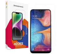 Accezz Accezz Protection d'écran en verre trempé pour Samsung Galaxy A20e Transparent