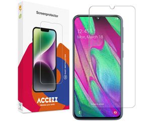 Accezz Accezz Protection d'écran en verre trempé pour Samsung Galaxy A40 Transparent