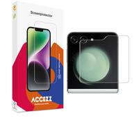 Accezz Accezz Protection d'écran en verre trempé pour Samsung Galaxy Z Flip 5 / 6 / 7 FE Transparent