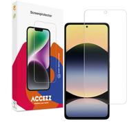 Accezz Accezz Protection d'écran en verre trempé pour Xiaomi Redmi Note 14 5G / 4G Transparent