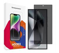 Accezz Accezz Protection d'écran en verre trempé Privacy pour Samsung Galaxy S24 Ultra Transparent