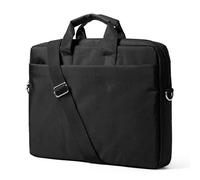 Accezz Accezz Sac ordinateur portable professionnelle Sac universelle jusqu'à 17 pouces Noir Noir