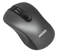 Accezz Accezz Souris sans fil - Bluetooth / Adaptateur USB-A - Gris