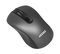 Accezz Souris sans fil - Bluetooth / Adaptateur USB-A - Gris