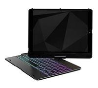 Accezz Accezz Bookcase clavier 360 Slim QWERTY iPad 9 (2021) 10.2 pouces / iPad 8 (2020) 10.2 pouces / iPad 7 (2019) 10.2 pouces QWERTY / NL Noir Noir