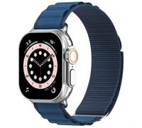 Accezz Bracelet en nylon Alpine pour Apple Watch | 44/45/46/49 mm - Dark Blue