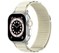 Accezz Bracelet en nylon Alpine pour Apple Watch | 38/40/41/42 mm - Lumière stellaire