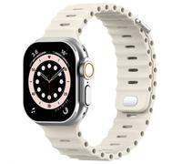 Accezz Bracelet Ocean pour Apple Watch | 44/45/46/49 mm - Lumière stellaire