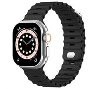 Accezz Bracelet Ocean pour Apple Watch | 44/45/46/49 mm - Noir
