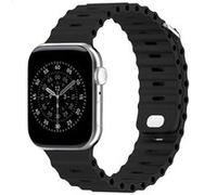 Accezz Bracelet Ocean pour Apple Watch | 38/40/41/42 mm - Noir