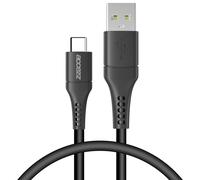 Accezz Câble USB-C vers USB - 0,2 mètres - Noir