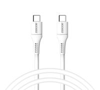 Accezz Câble USB-C vers USB-C - 1 mètre - Blanc