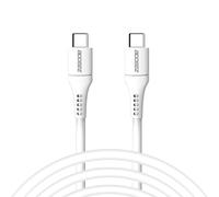 Accezz Câble USB-C vers USB-C - 2 mètres - Blanc