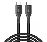 Accezz Câble USB-C vers USB-C - 2 mètres - Noir