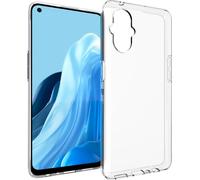 Accezz Clear Backcover pour l'Oppo Reno8 Lite - Transparent