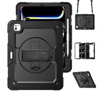 Accezz Coque arrière Defender XT pour Apple iPad Pro 13 (2024) M4 - Noir