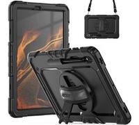 Accezz Accezz Coque arrière Defender XT Samsung Galaxy Tab S8 Plus / S7 Plus / S7 FE 5G Noir Noir