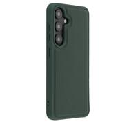 Accezz Coque arrière Edge avec MagSafe pour Samsung Galaxy S25 - Vert