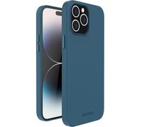Accezz Leather Backcover avec MagSafe pour Apple iPhone 14 Pro Max - Bleu foncé